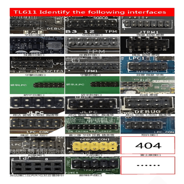 IMPROX® TL611 Pro Multifunction LPC-DEBUG Post PCI Motherboard Diagnostic Tester Card