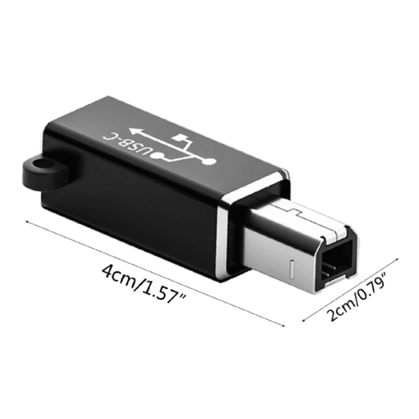 IMPROX® USB C to USB B MIDI Adapter (Pack of 2)