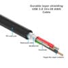 USB Type C to USB B 2.0 Printer Cable